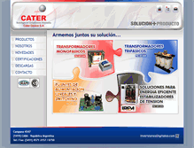 Tablet Screenshot of caterdevice.com